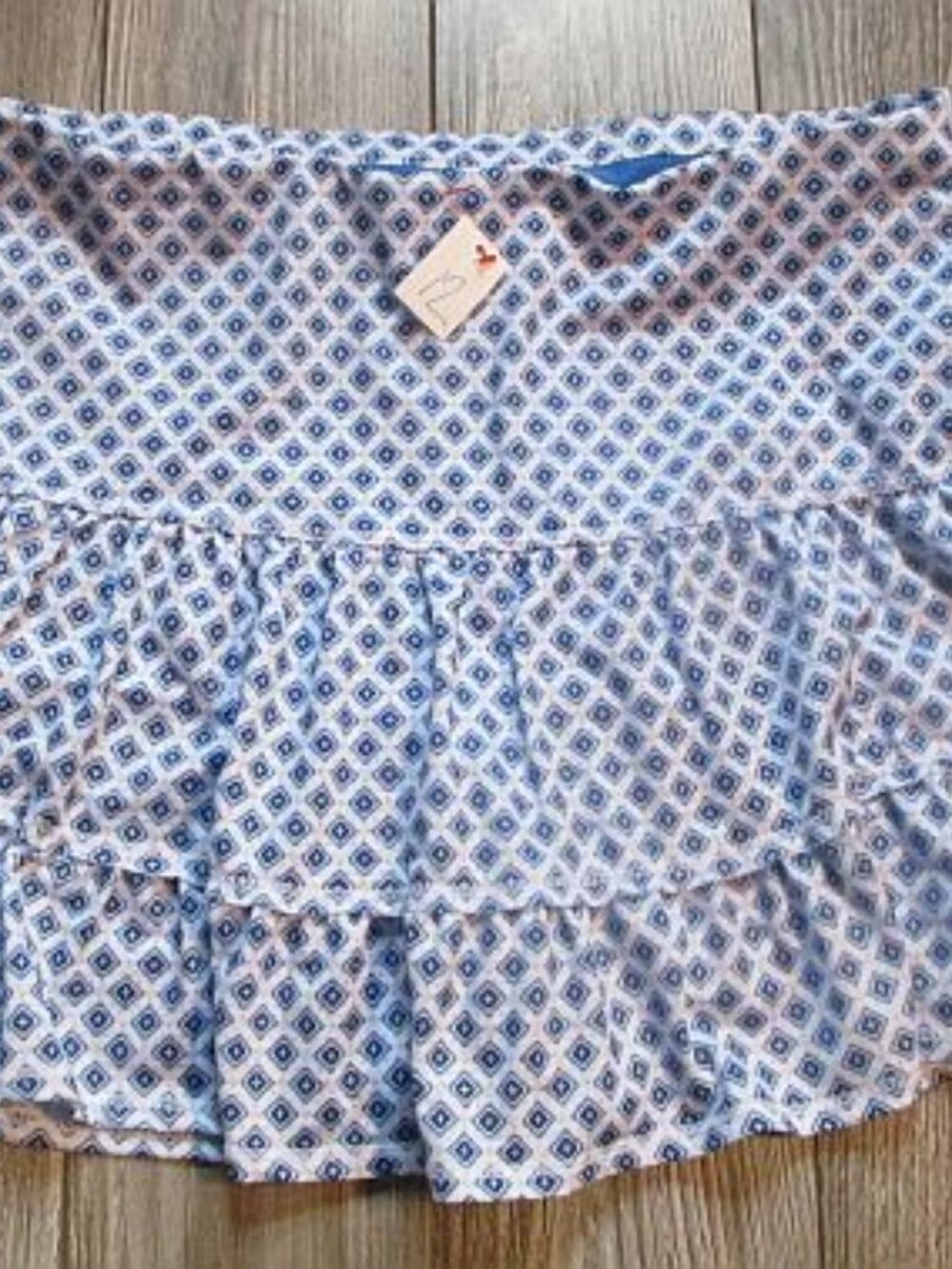 "Lucky In Love" Trendy Golf SKORT Breathable Mesh/Under Short Woman Sz 12